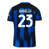 Camiseta de fútbol Inter Milan Barella 23 Primera Equipación 23-24 - Hombre